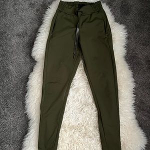 Jo + Jax Olive Green Joggers
